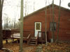 Just Far Enough Getaway: Side entrance in fall